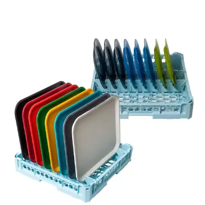 Plate and tray racks Plate and tray racks
