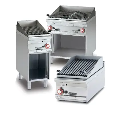 Snack lava stone grills