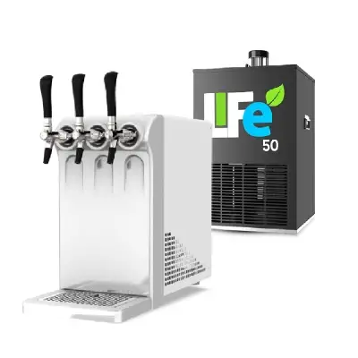 Countertop / undercounter beverage dispensers
