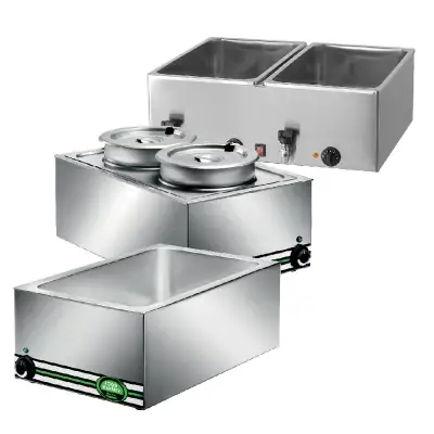 Bain Maries and dry hot machines Bain Maries and dry hot machines
