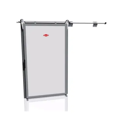 Sliding doors for cold rooms
