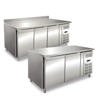 Refrigerated patisserie tables