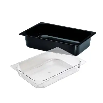 Polycarbonate ice cream containers
