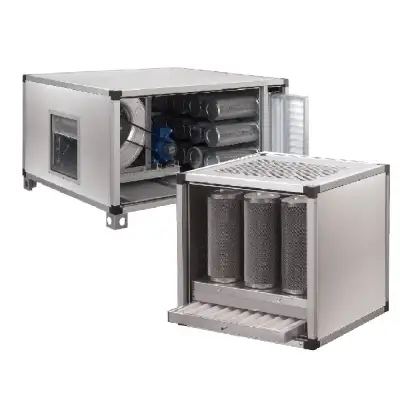 Activated carbon filtre units