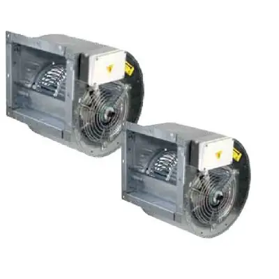 Centrifugal fans for hoods