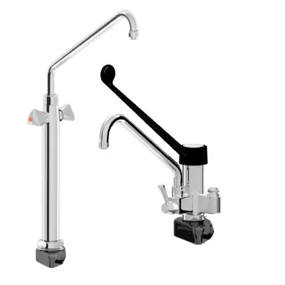 Single faucet hole taps