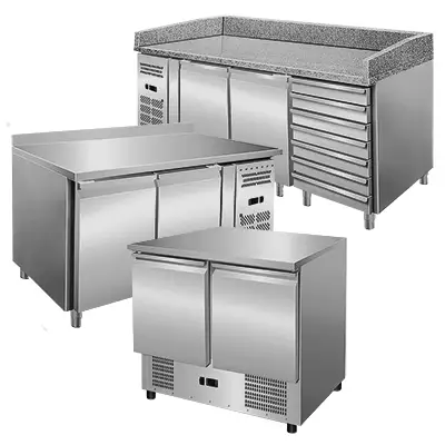 Refrigerated counters and pizza prep counters Refrigerated counters and pizza prep counters