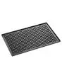 Non-stick cast aluminum plate cm 53x32,5x1,5 h - With drainage channel - Suitable for baking and grilling