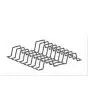 8 PLATE RACK - RILSAN WIRE - Dimensions cm 38x38