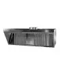 Stainless steel hood with filters (without aspirator) for mod. CM14/ 20