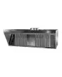 Stainless steel hood with filters (without aspirator) for Mod. CM29