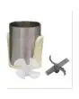 SET ACCESSORIES: N.2 STAINLESS STEEL CUP HOLDERS + N. 2 SEALS + N. 2 STAINLESS STEEL BLADES FOR MODEL AIRX