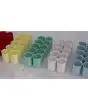 SET N. 50 CONTAINERS FOR MODEL AIRX FROM FREEZER TO MICROWAVE DIMENSIONS Cm Ø 7,2x9,5