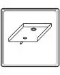 GLASSWASHER DRAIN PAN - FOR AMBIENT UNIT