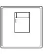 FLIP TOP BIN FOR N. 1 UNIT - FOR AMBIENT UNIT