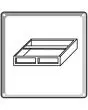 COUNTERTOP UNIT WITHOUT STAINLESS STEEL TOP FOR COFFEE MACHINE (not available for entirely refrigerated units)