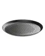 Non-stick aluminum pizza pan - Perforated base ø cm 26 - Dimensions cm 26x26x1,5h