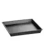 Non-stick cast aluminum baking tray - Smooth bottom - Suitable for frozen products - Dimensions cm 26x26x3h