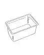 PANS Cm L 36 x D 16,5 x h 12 - CAPACITY Lt. 5