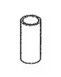 STAINLESS STEEL ANTI-SPIN CARAPINA H Cm 25 - CAPACITY LT. 7 - MINIMUM PURCHASE QUANTITY N. 6