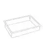 STAINLESS STEEL PANS GN 2/1 H Cm 10