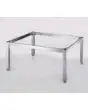 STAINLESS STEEL TABLE H35cm