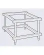 OVEN STAND - DIMENSIONS Cm L 83 X D 57 X h 85