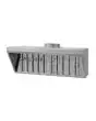 Simple stainless steel hood with front filters (without extractor) - For Mod. 12/P, 16/P, 32/P