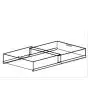PLEXIGLASS COVER WITH SLIDING DOORS FOR REFRIGERATED TANK (FOR VERSIONS H 951 BC and H 1150) - FOR BATHTUB WITH LENGTH 100 cm (ACCESSORIES TO BE APPLIED TO THE BAR COUNTER)