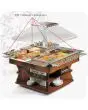 LONG STAINLESS STEEL PLATE STAND FOR MOD. LAGO8BM, LAGO8DRY, LAGO8HOT