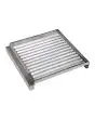 Stainless steel grid with drainer cm 47,5 X 51 for Mod. Churrasco