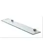 LINEAR GLASS SHELF - DIMENSIONS cm L 150 x P 20,5 (ACCESSORIES TO BE APPLIED TO THE BACK COUNTER)