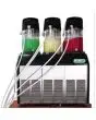 Optional auto-filling system - A set of pumps to be connected to a source of pre-mixed product - Extremely easy to fit on your existing machine - Machines always full and ready for use - Requires pre-mixed water and syrup