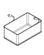 N. 1 BASKET GN 1/1 - DIMENSIONS cm L 29 x D 49 x 20 H