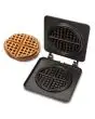 INTERCHANGEABLE MOULD - SHAPE: N. 1 ROUND WAFFLE Ø cm 18, 4 PARTS - TEFLON-COATED ALUMINIUM