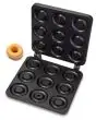 INTERCHANGEABLE MOULD - SHAPE: N. 9 ROUND WAFFLES Ø cm 8X2,6 - TEFLON-COATED ALUMINIUM