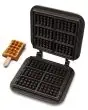 INTERCHANGEABLE MOULD - SHAPE: N. 6 RECTANGULAR WAFFLES cm L 8 x D 6 x h 2,5 - CAST IRON