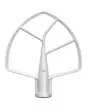 WHITE-COATED FLAT WHISK SPATULA