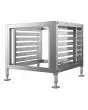 Oven Stand - Capacity: 7 GN 1/1 trays - Dimensions L 75,1 x D 81,1 x H 89,8 cm - Weight 35 kg
