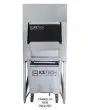 ICE BIN - Mod. BCS 300 - CAPACITY Kg 300 - AISI 304 construction - Trolley excluded - Suitable for the following ice machines: SS 150, GR 220, GRF 310, FD/HD 215, FD/HD 315 SLIM, FD/HD 415 MN, FD/HD 415 TR, GRN 310 - Dim. cm L 76,2 x D 101,6 x H 186,5 - C