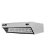 STAINLESS STEEL CONDENSATE HOOD WITH EXTRACTOR FAN - DESIGNED FOR OVENS TRAYS 6L / 66L