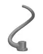 SILVER-COATED SPIRAL DOUGH HOOK