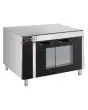 LIAVENATOR - MOD. LIEVITATORE12 - TRAY CAPACITY N. 12 cm. 60x40 or 66x46 (to be specified when ordering) - Tray cm 7,5 - Power supply 230 V 50/60 Hz SINGLE-PHASE - Power kW 1,5 - Max temperature °C 60 - Dimensions cm. W 100 x D 95 x 73 h