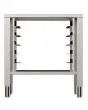 FIXED TABLE - Code MKTS11 - Fixed table in Aisi 430 with supports for ovens - Tray capacity: 5 / 7 / 11 GN 1/1 cm 53 x 32.5 - For models OMH 511, OMH 711, OMH 1111 in all versions - Dimensions cm L 73 x D 60 x 77 h