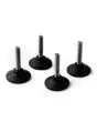 Leveling feet - Dimensions cm ø 5 x 1 x 4,6 h