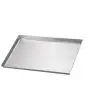 Teflon-coated aluminum tray 60x40x2h cm - Thickness 15/10 - Suitable for cookies, focaccias, and bread