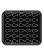 OVAL PLATE FOR COOKMATIC - MOD. 22 - IN ALUMINIUM - NON-STICK - Dimensions cm L 38 x D 33 - ADAPTABLE TO COOKMATIC SPECIAL - Top dimensions cm 5,4 x 3 - Bottom dimensions cm 5,1 x 2,8 - H cm 1,5 - SMOOTH - No. 30 TEARDROP MOULDS - WALL THICKNESS 3,5 mm - 