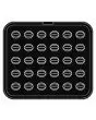 SPECIAL-SHAPED PLATES FOR COOKMATIC - MOD. 5 - IN ALUMINIUM - NON-STICK - Dimensions cm L 38 x D 33 - ADAPTABLE TO COOKMATIC SPECIAL - DIM. cm 3,9 x 3,3 - H cm 1,7 - SMOOTH - No. 30 NUT MOULDS - WALL THICKNESS 3 mm - BOTTOM THICKNESS 3 mm