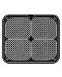 SQUARE PLATED FOR COOKMATIC - MOD. L - IN ALUMINIUM - NON-STICK - Dimensions cm L 38 x D 33 - ADAPTABLE TO COOKMATIC SPECIAL - DIM. cm 17 x 14 - WAFERS WITH CROSSED PATTERN - No. 4 WAFER MOULDS