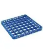 Dishwasher Basket Riser 49 compartments - For Mod. B49 - Blue Color - Dimensions cm L 50 x D 50 x H 4,5